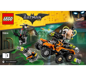 LEGO Bane Toxic Truck Attack 70914 Instructions