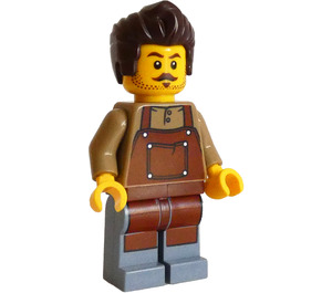 LEGO Barber - Reddish Braun Apron Minifigur