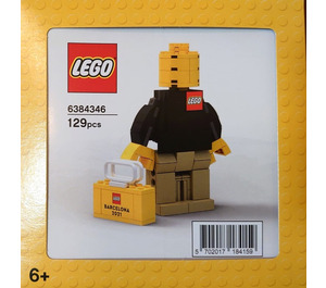 LEGO Barcelona brand store associate figure 6384346