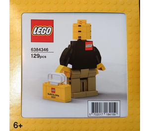 LEGO Barcelona brand store associate figure Set 6384346
