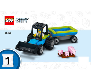 LEGO Barn & Farm Animals Set 60346 Instructions