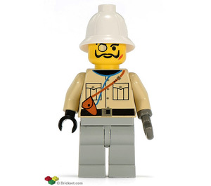 LEGO Baron Von Barron con Blanco Casco Minifigura