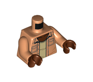 LEGO Barry Minifig Torso (973 / 76382)