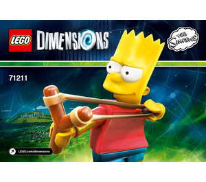 LEGO Bart Simpson Fun Pack 71211 Instructies