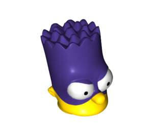 LEGO Bart Simpson Head with Bartman Mask (20622)