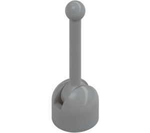 LEGO Base with Medium Stone Gray Lever (4592 / 73587)