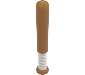 LEGO Baseball Bat with White Handle (17884 / 37728)