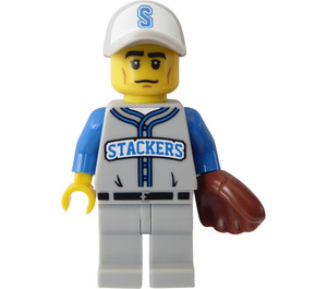 LEGO Baseball Fielder Minifigura