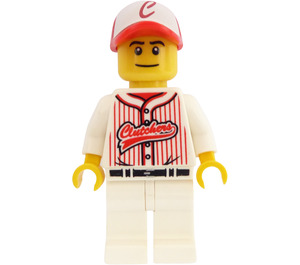 LEGO Baseball Player Figurine