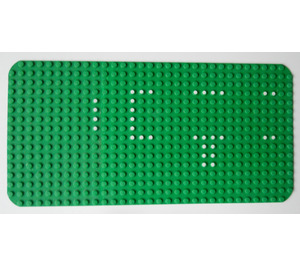 LEGO Grundplatte 16 x 32 mit Abgerundete Ecken mit Dots Muster aus Set 356/540