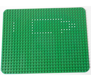LEGO Grondplaat 24 x 32 met Dots Patroon from Set 361 met afgeronde hoeken (10)