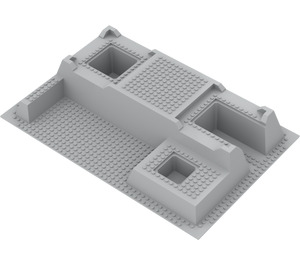 레고 베이스 플레이트 32 x 48 높은 ~와 함께 Level 앞쪽 (51542)