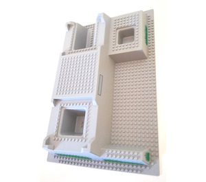 LEGO Plaque de Base 32 x 48 Raised avec Level De Affronter avec Plants et Vent Autocollant (51542)