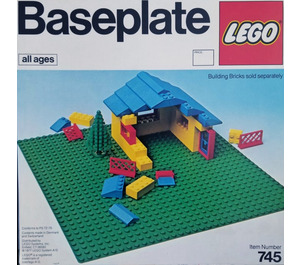 LEGO Plaque de Base, Green 745
