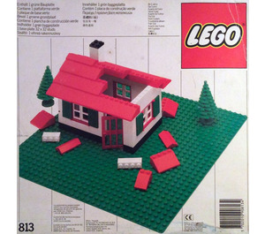 LEGO Plaque de Base, Green 813-1