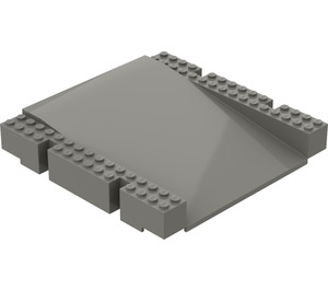 레고 베이스 플레이트 Platform 16 x 16 x 2.3 비탈길 (2642)