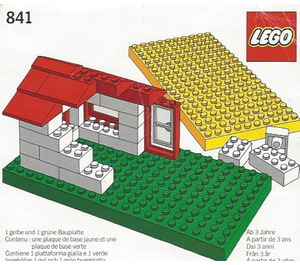 LEGO Baseplates, Green und Gelb 841
