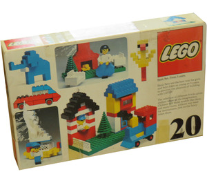 LEGO Basic Building Set, 3+ Set 20-1 Packaging