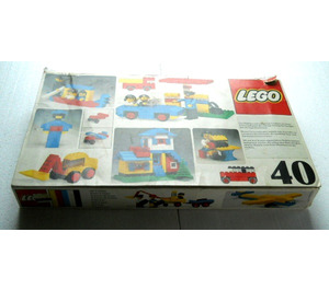 LEGO Basic Building Set, 3+ Set 40-1 Packaging