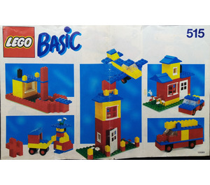 LEGO Basic Building Set, 5+ 515-1 Instructions