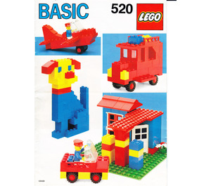 LEGO Basic Building Set, 5+ Set 520-1 Instructions