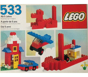 LEGO Basic Building Set, 5+ Set 533-1