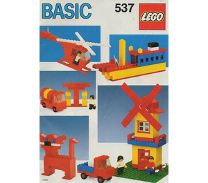 LEGO Basic Building Set, 5+ Set 537-1