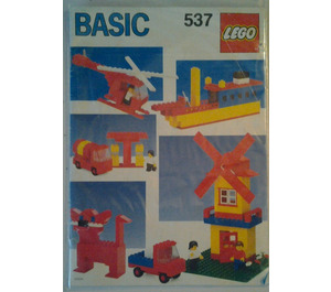 LEGO Basic Building Set, 5+ Set 537-1 Instructions