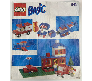 LEGO Basic Building Set, 5+ 545-1 Instruktioner