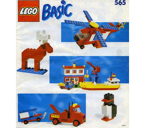 LEGO Basic Building Set, 5+ Set 565-2