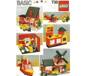 LEGO Basic Building Set, 7+ Set 730-2 Instructions