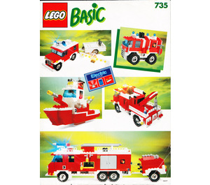 LEGO Basic Building Set, 7+ Set 735 Instructions