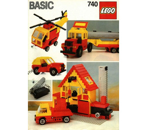 LEGO Basic Building Set, 7+ Set 740-1