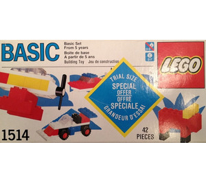 LEGO Basic Building Set Trial Maat 1514