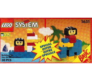 LEGO Basic Building Set Trial Size 1651-1