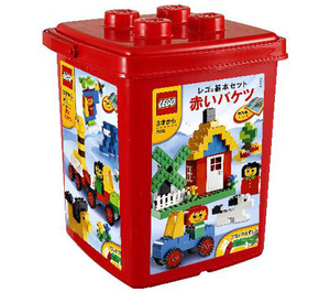 LEGO Basic rouge Seau 7616 Packaging