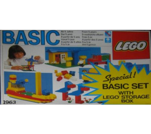 LEGO Basic Set mit Storage Case 1963