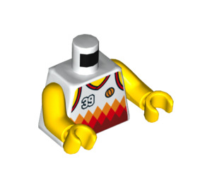 LEGO Koszykówka Jersey z Number 39 I Diamonds Wzór (973 / 76382)