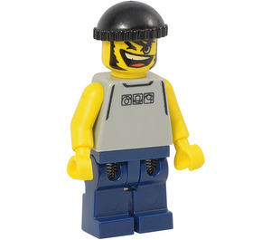 LEGO Basketball Player with Light Gray Torso Minifigure