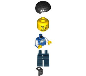 LEGO Bass Player Figurine