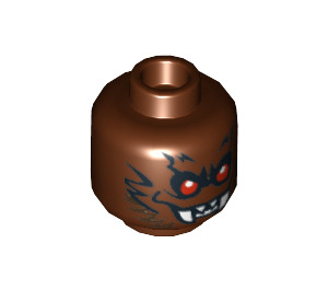 LEGO Bat Head (Safety Stud) (3626 / 10807)