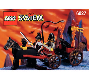LEGO Bat Lord's Catapult Set 6027 Instructions