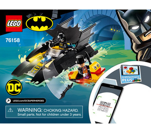 LEGO Batboat The Penguin Pursuit! 76158 Instructions