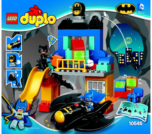 LEGO Batcave Adventure Set 10545 Instructions