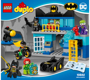 LEGO Batcave Challenge 10842 Instructions