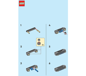 LEGO Batcycle Set 212222 Instructions