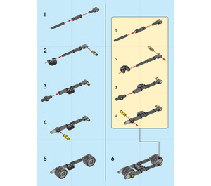 LEGO Batcycle Set 212325 Instructions