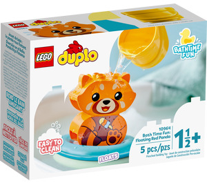 LEGO Bath Time Fun: Floating Red Panda Set 10964 Packaging