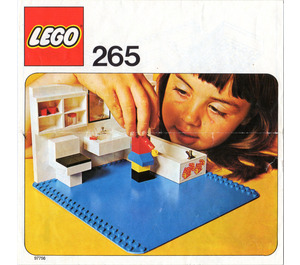 LEGO Bathroom Set 265-1 Instructions