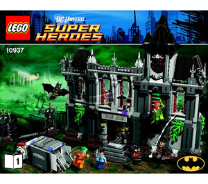 LEGO Batman: Arkham Asylum Breakout Set 10937 Instructions
